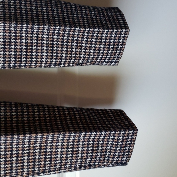 Ecru New Springfield Classic Pull On Pant Houndstooth size S - Picture 6 of 11